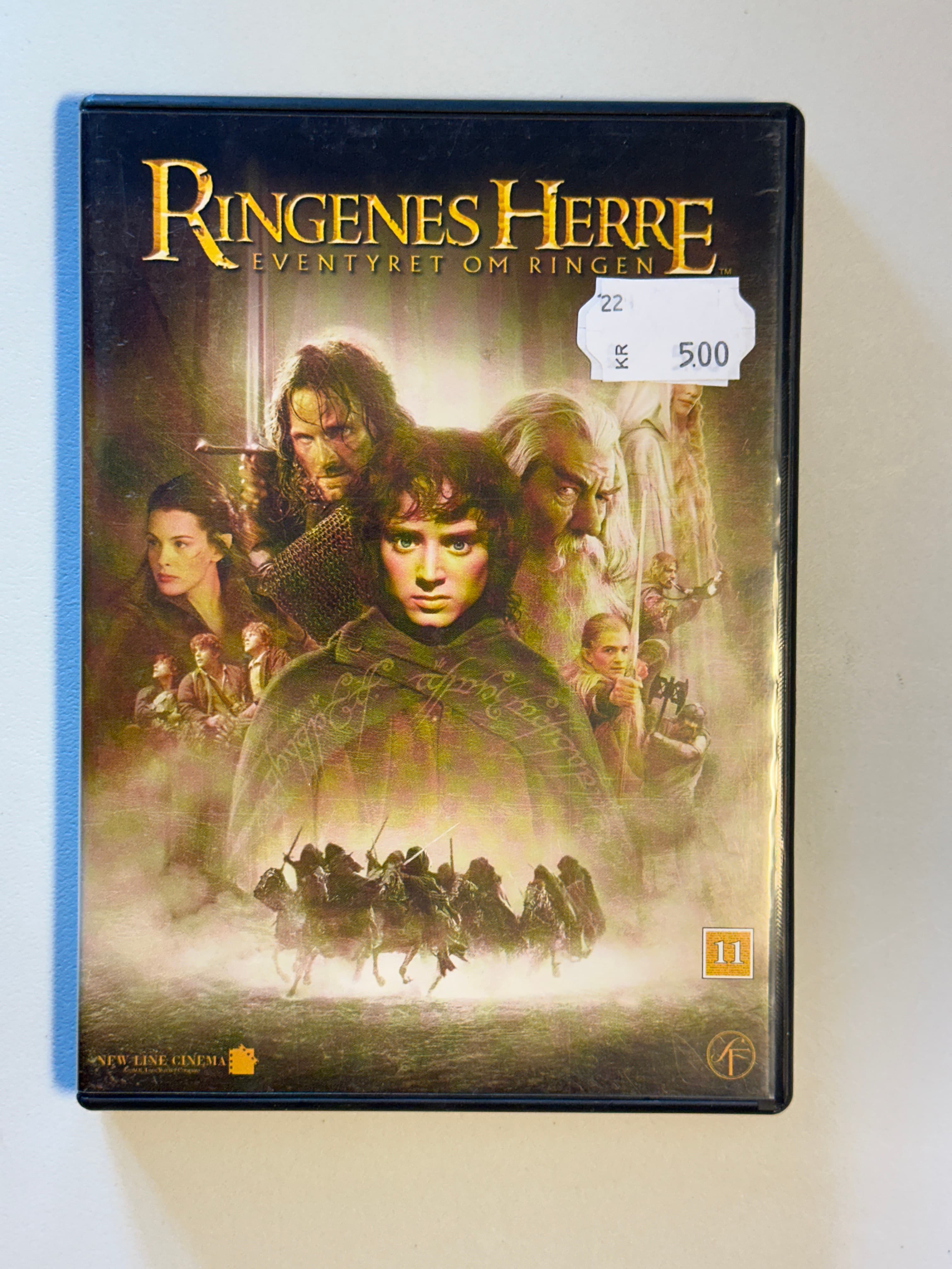 Ringenes herre: eventyret om ringen (DVD)
