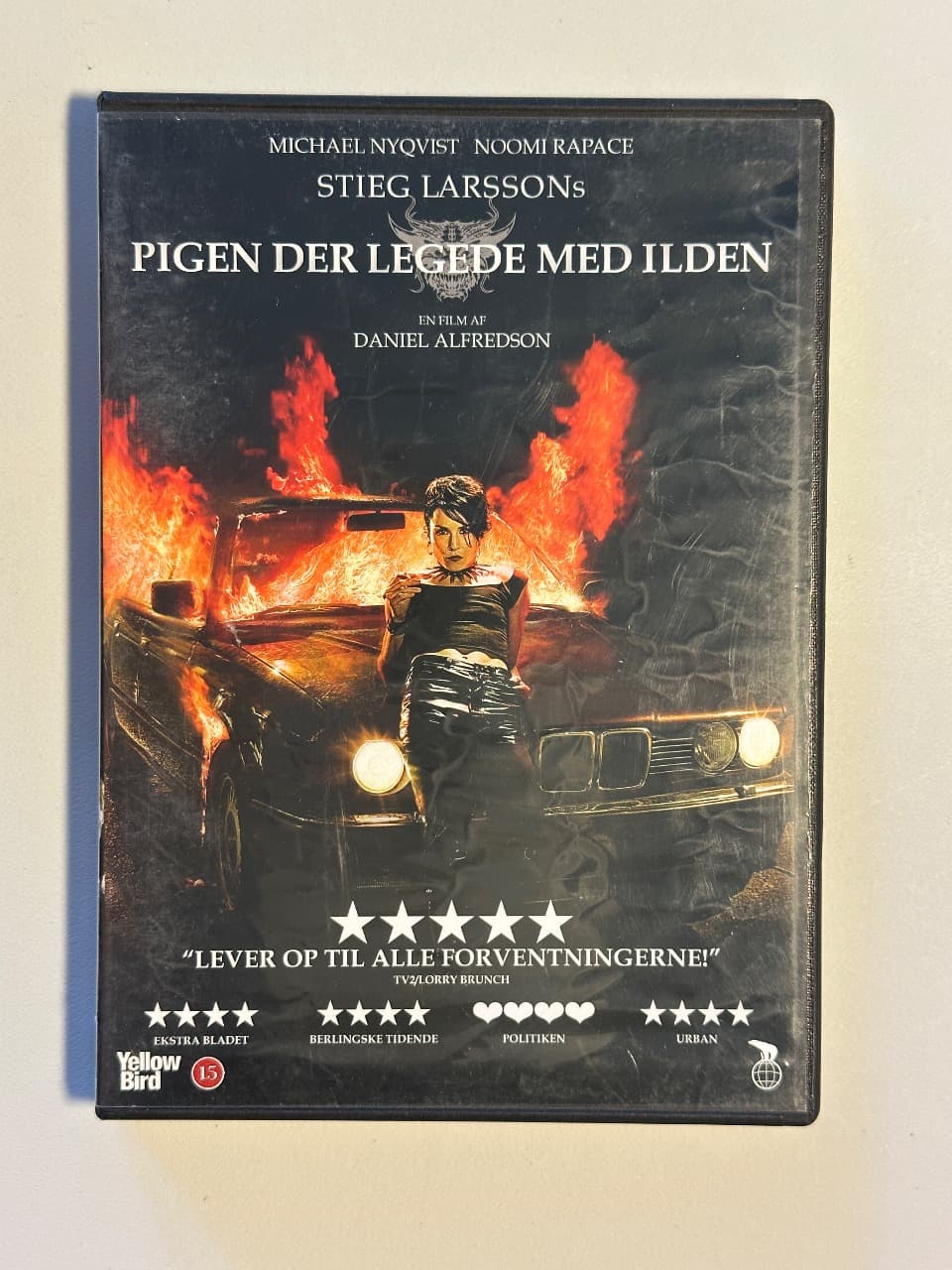 Pigen der legede med ilden (DVD)
