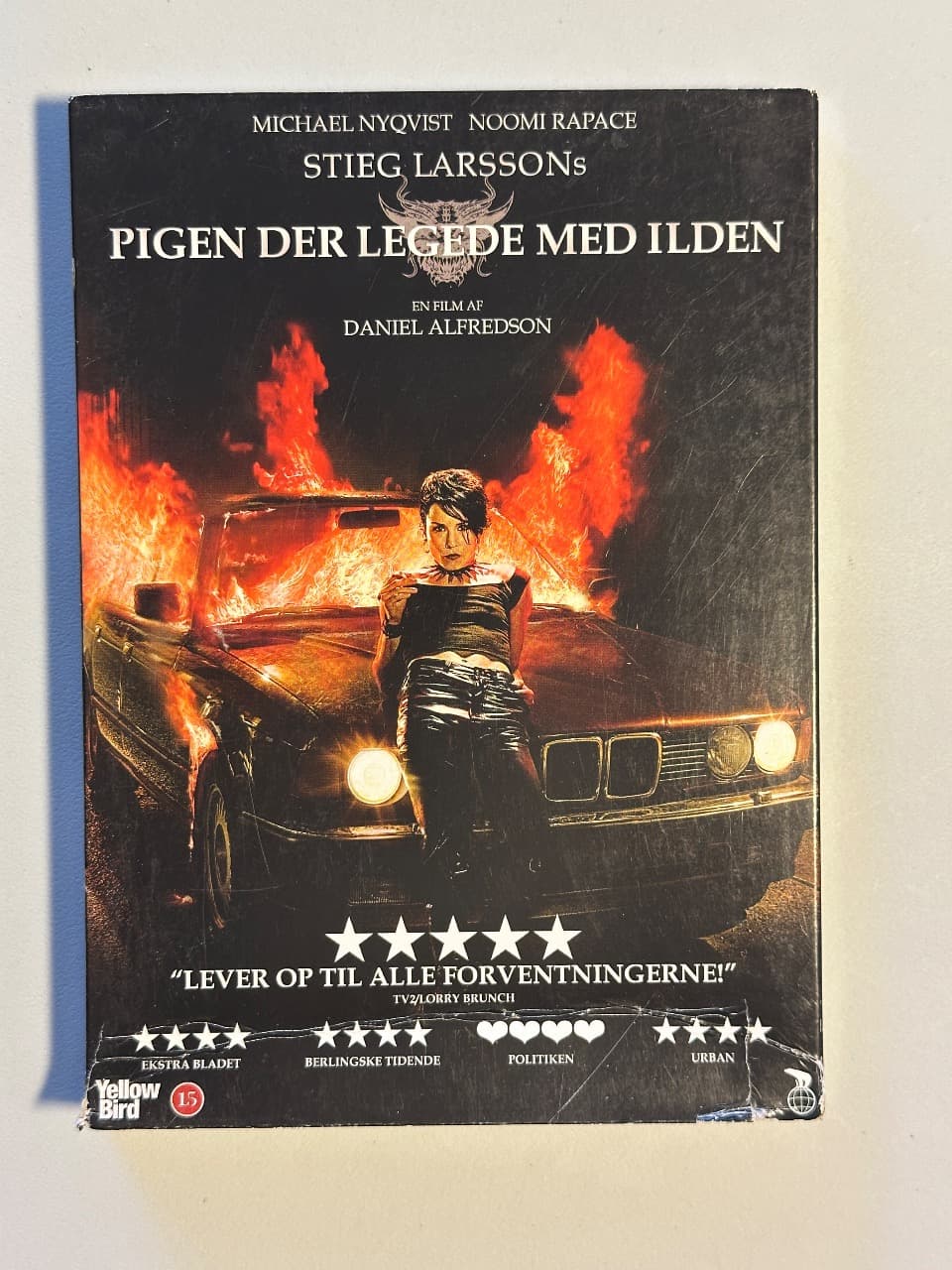 Pigen der legede med ilden (DVD)