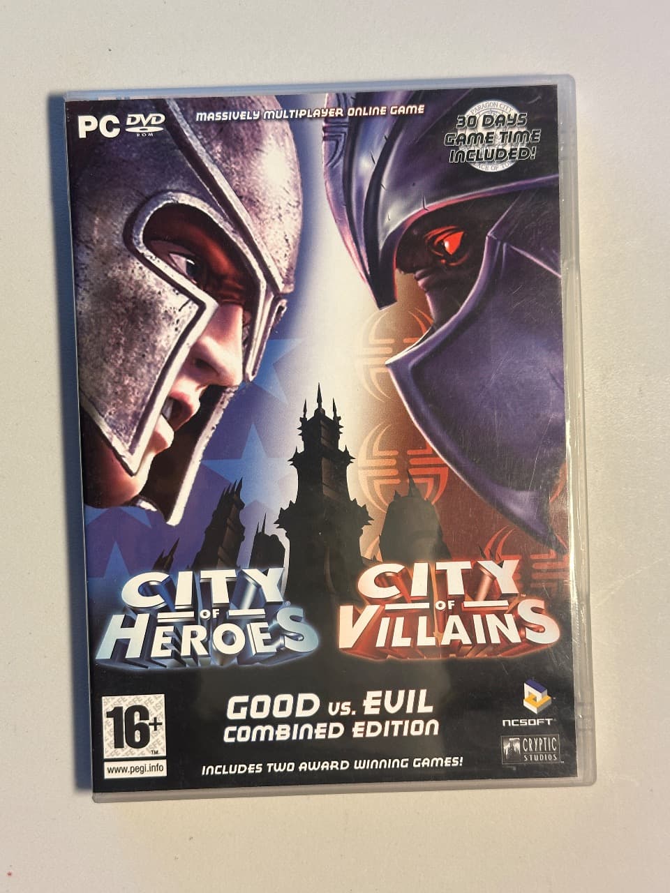 City of heroes city of villains: good vs. evil combined edition (PC)