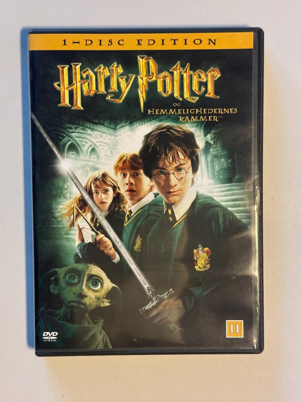 Harry potter og hemmelighedernes kammer (DVD)